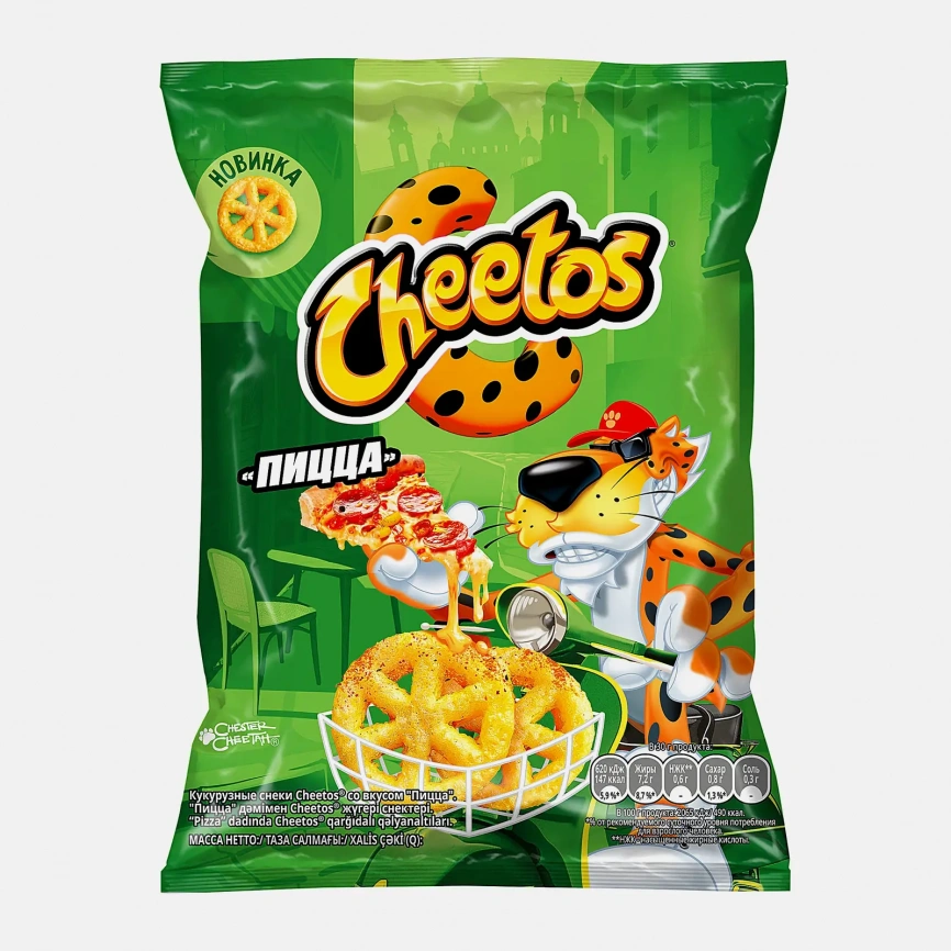 Кукурузные палочки Cheetos со вкусом сыра 130г фото 1