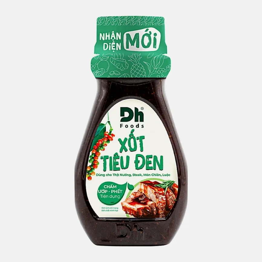 Соус с черным перцем Dh Foods 200мл фото 1