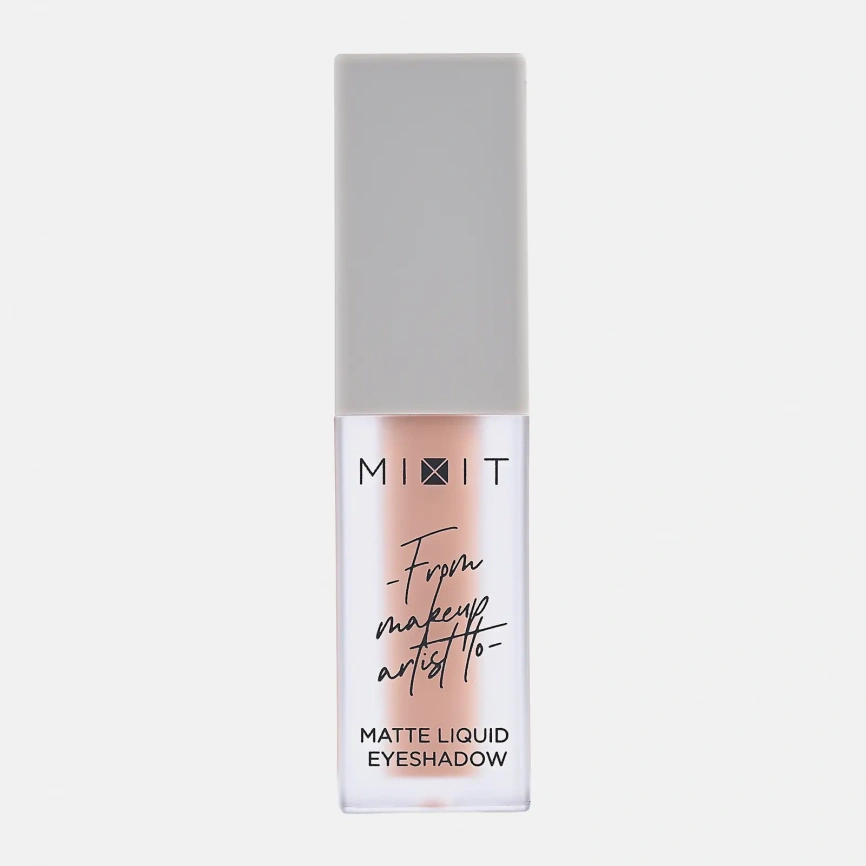 Жидкие тени для век матовые тон 01 Mixit Make Up фото 2