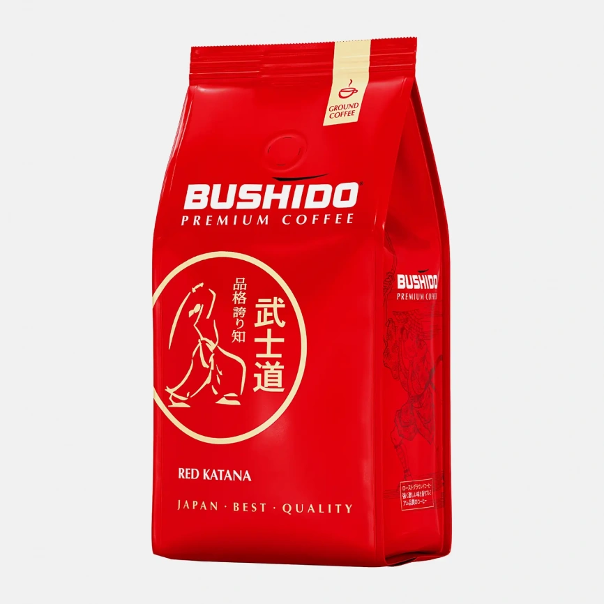 Кофе молотый Bushido Red Katana 227г фото 2