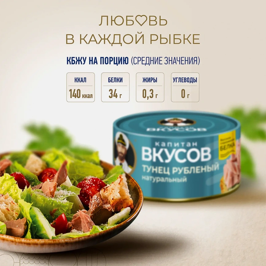 Тунец рубленый натуральный Капитан вкусов 170г фото 4