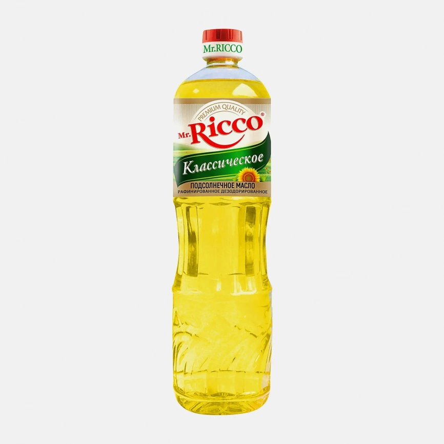 Масло подсолнечное Mr. Ricco 1л фото 3