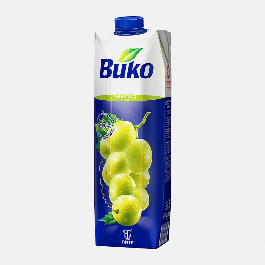 Нектар Виноград-яблоко Вико 1л фото 1
