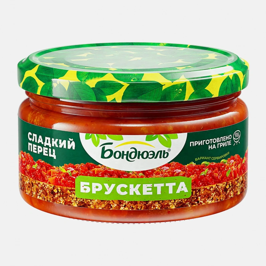 Брускетта сладкий перец Бондюэль 220г фото 1