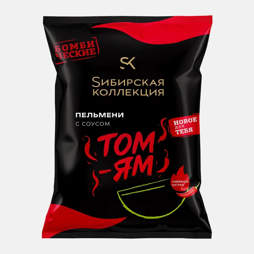 Пельмени с соусом Том ям Sибирская Коллекция 700г фото 1