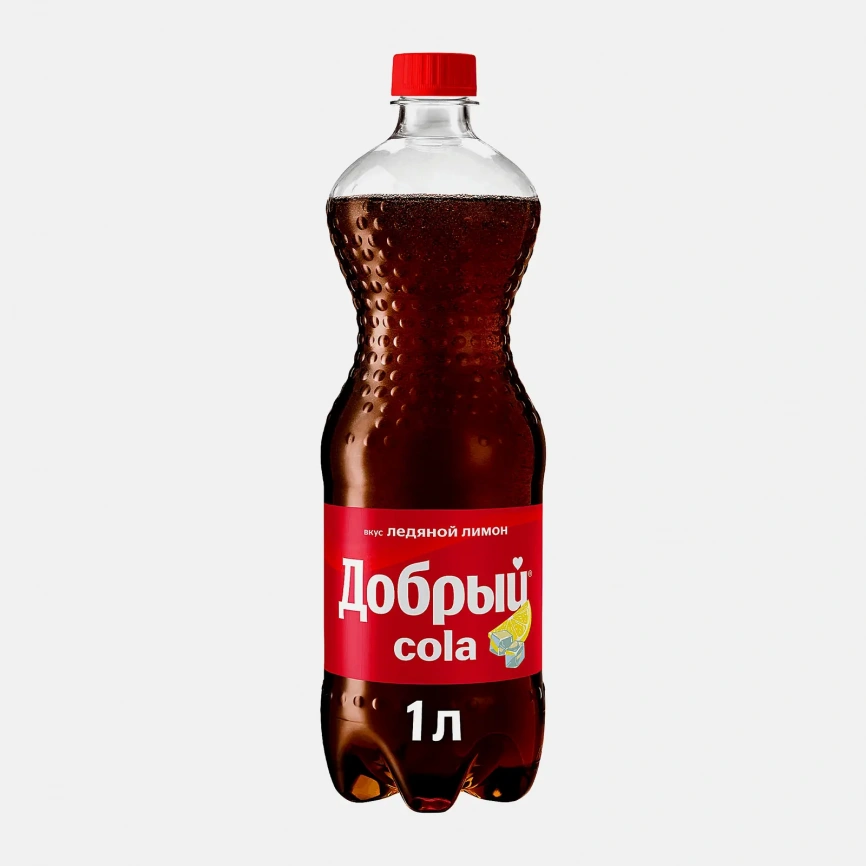 Напиток Кола со вкусом Ледяной лимон Добрый 1л фото 3