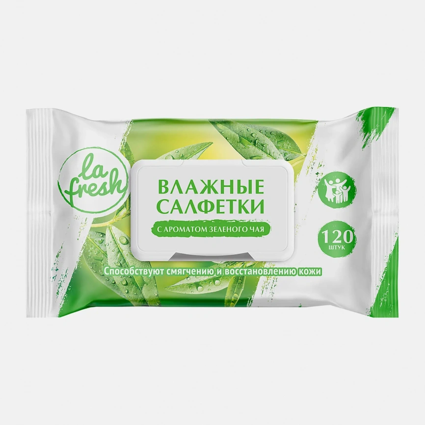 Влажные салфетки La Fresh универсальные с клапаном 120шт фото 1