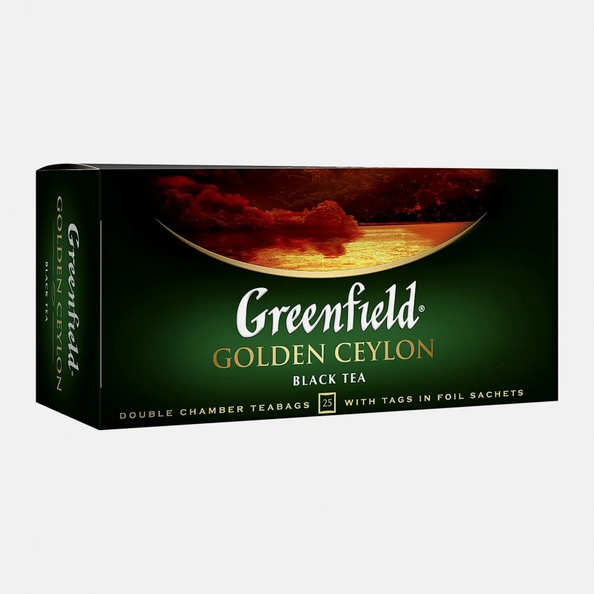 Чай черный Greenfield Golden Ceylon 25пак фото 4
