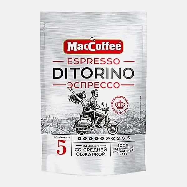 Кофе сублимированный Диторино эспрессо Maccoffee 70г фото 1
