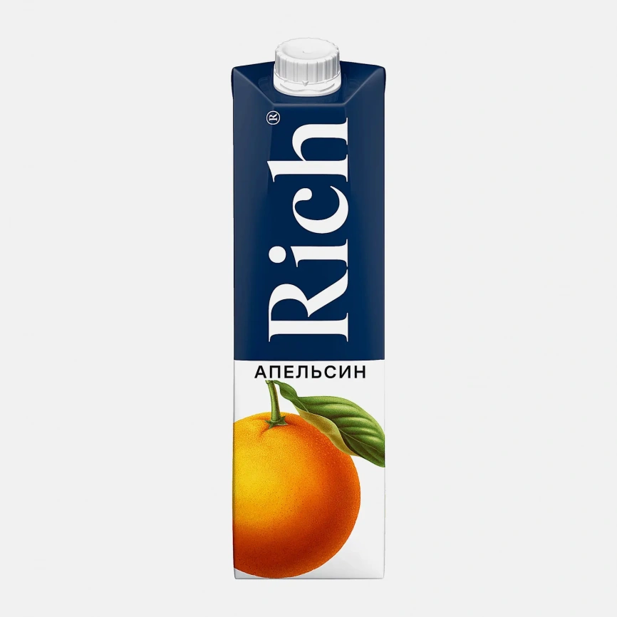Нектар Апельсиновый с мякотью Rich 1л фото 2