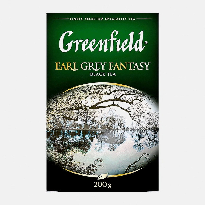 Чай черный Greenfield Earl Grey Fantasy 200г фото 1
