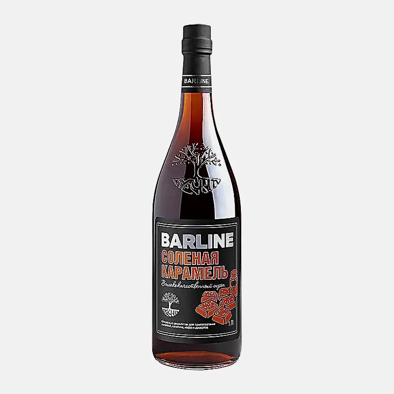 Сироп соленая карамель Barline 1л фото 1