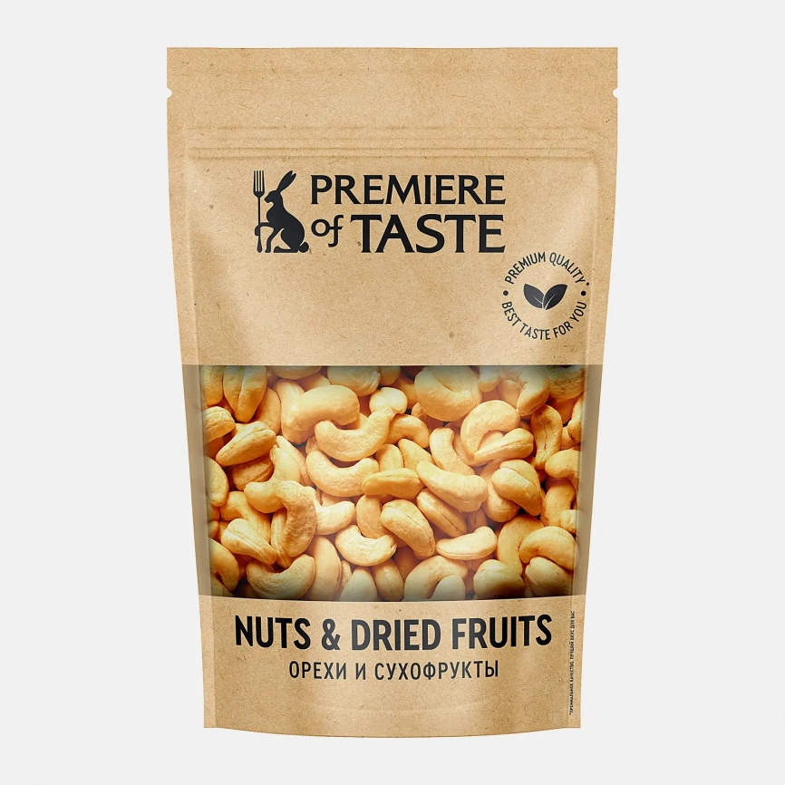 Кешью жареный соленый Premiere of taste 110г фото 1